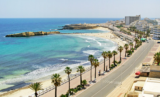 Quay in Monastir, Tunisia